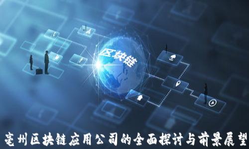 
亳州区块链应用公司的全面探讨与前景展望